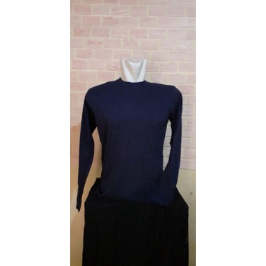 kaos polos panjang combed 30s