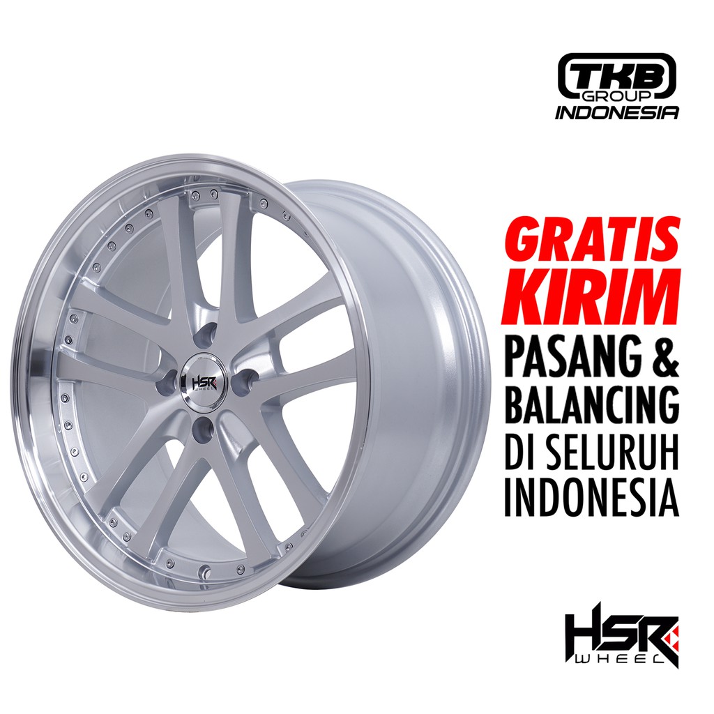 velg mobil ring 17 HSR SHOJI for Nissan March Lancer dll