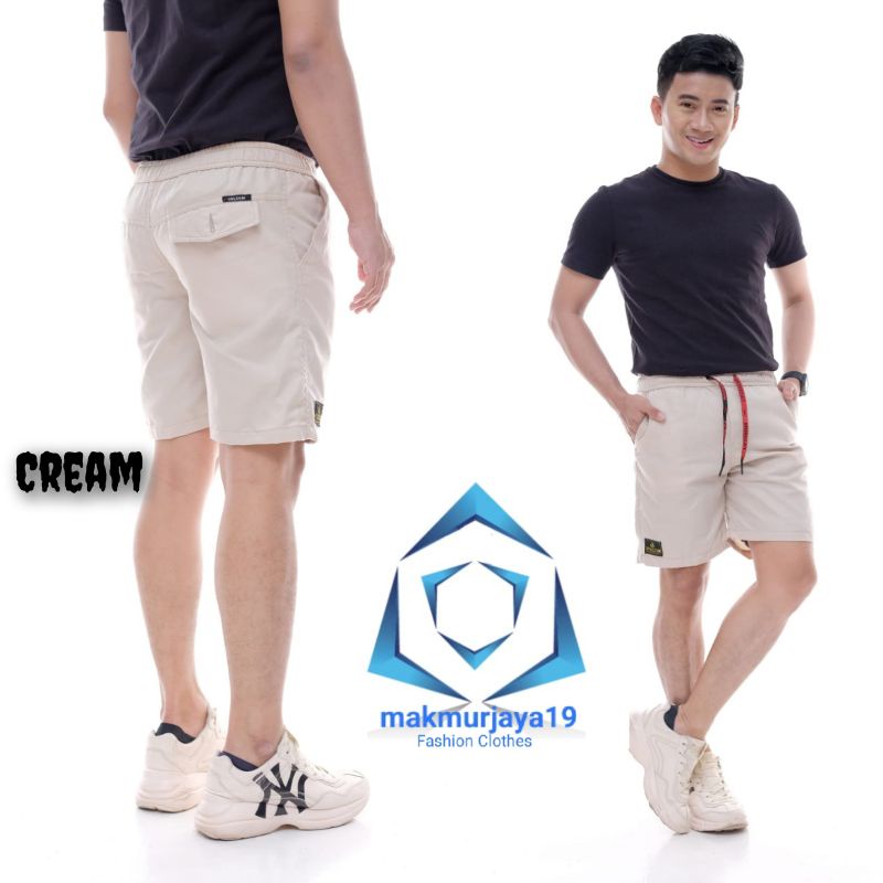 Celana Pendek Pria Boardshort Distro Premium Promo Terbaru Clana Cowok Korea Polos Santai Pinggang Kolor Sport Gym Murah Original  Casual Cowo