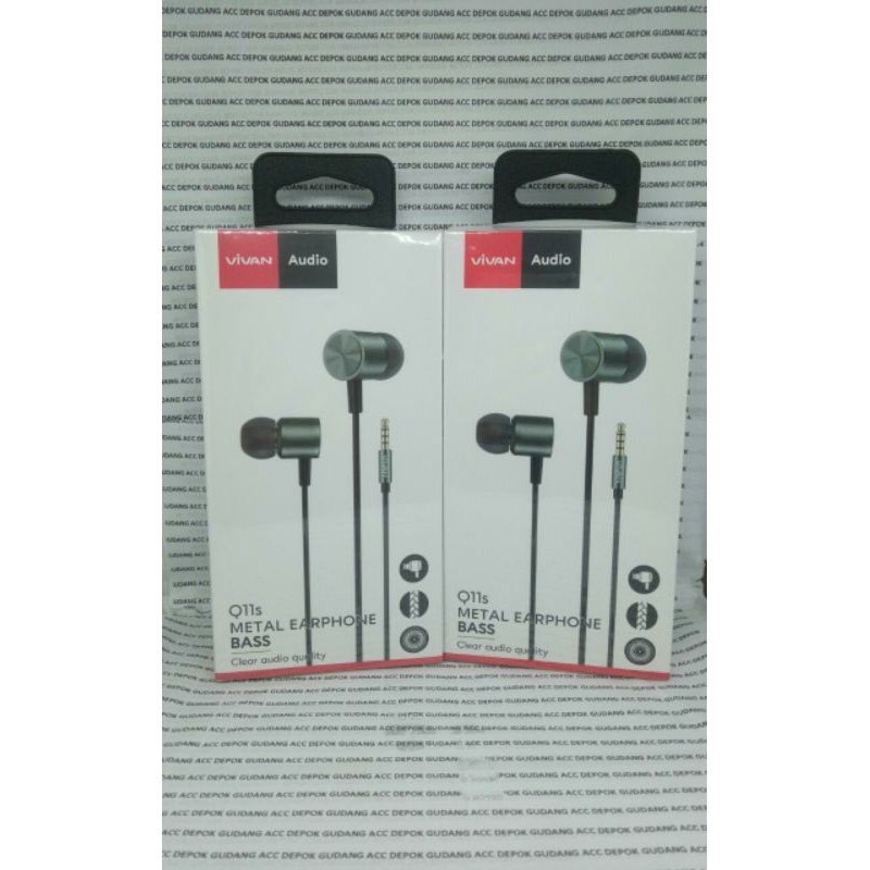 Headset Handsfree Vivan Q11s Original