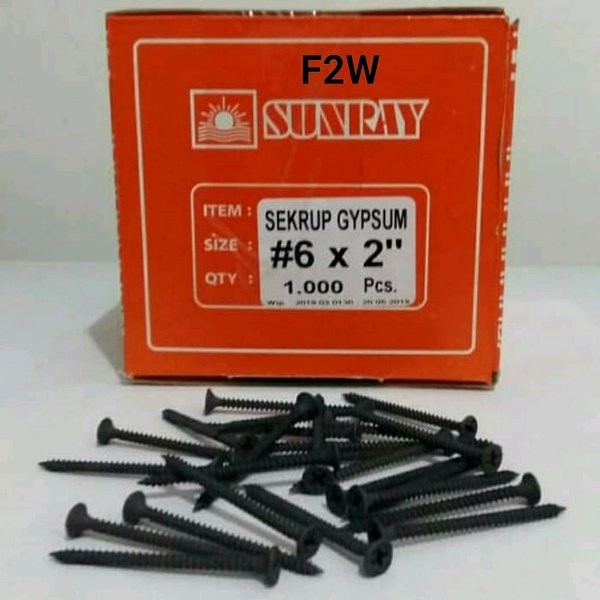 sekrup gipsum Screw Gypsum 6x1