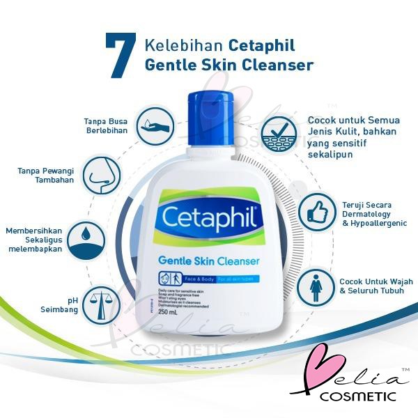 ❤ BELIA ❤ CETAPHIL 59ml 125ml 250ml 500ml 1000ml GENTLE / 125 OILY Skin Cleanser 59 500 1000