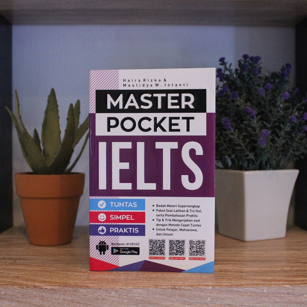 BUKU BAHASA INGGRIS / MASTER POCKET IELTS / BUKU IELTS