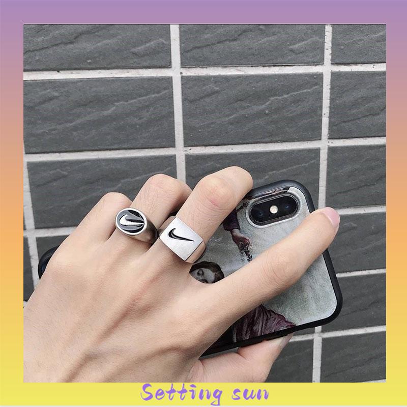 7PCS/COD✨Cincin N1ke gaya Korea Untuk Pria Dan Wanita TN