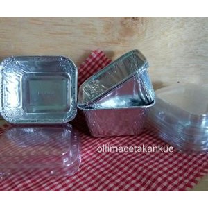 Aluminium Foil Cup BX 0350 plus Tutup