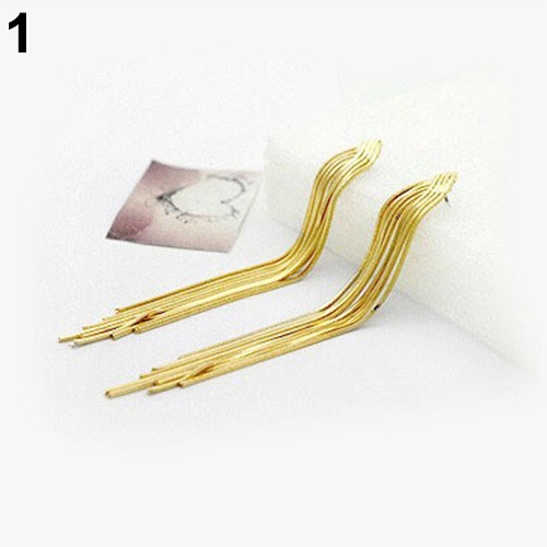 Hu Hu Hu Hu Hu Alat Bantu Pasang Kacamata♡ Anting Tusuk Gantung Wanita Desain Rantai Ularrumbai Untuk Pesta Cocktailpernikahan