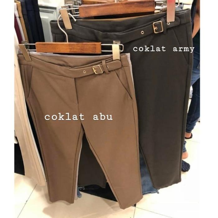 Celana 7/8 Miss Daisy Pinggang Belt