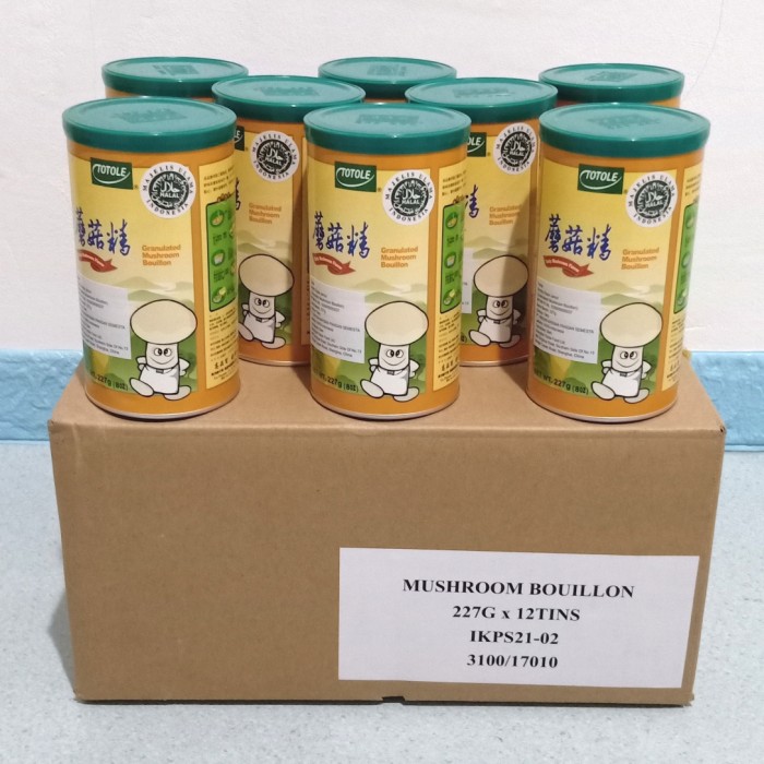 

Ready- Kaldu Jamur Totole Kaleng 227 Gram