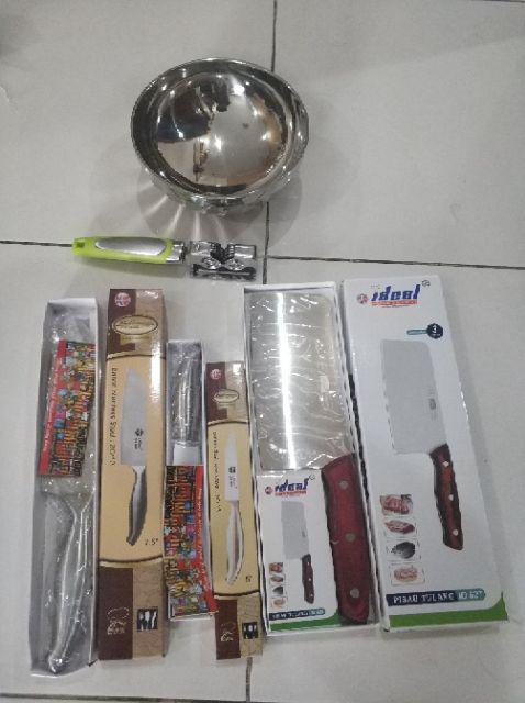 Pisau Dapur Unibody Stainless Steel Ideal Uni1003