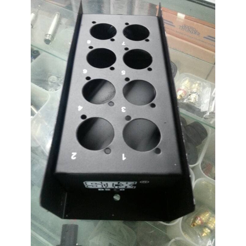 Box Snake Box Kosong 8 Channel STX BS-8 Terminal Snake Cable STX Besi Plat Tebal