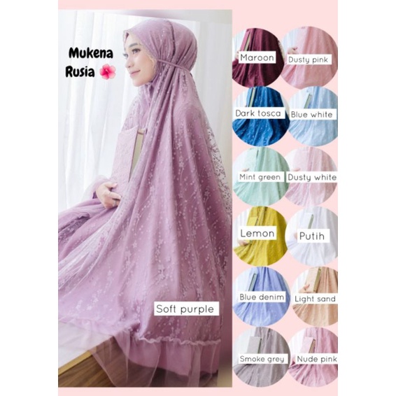 MUKENA RUSIA ORIGINAL DISTRIBUTOR DALANOVA