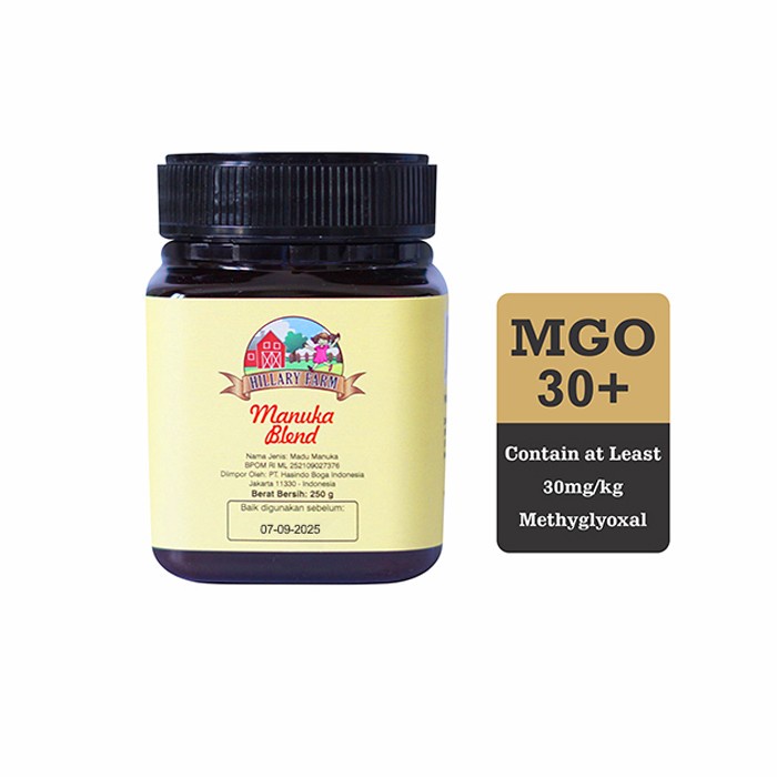 

madu- hillary farm manuka honey blend 250gr -madu.