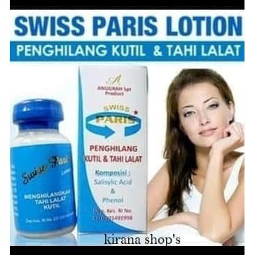 Swiss Swis Paris Swissparis Lotion Obat Kutil Penghilang Tahi Lalat PROMO