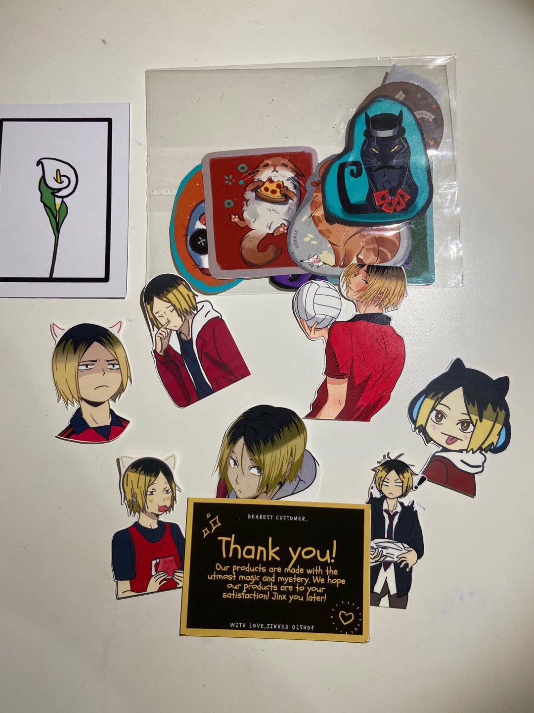 Kenma Stickers (14 Pcs)
