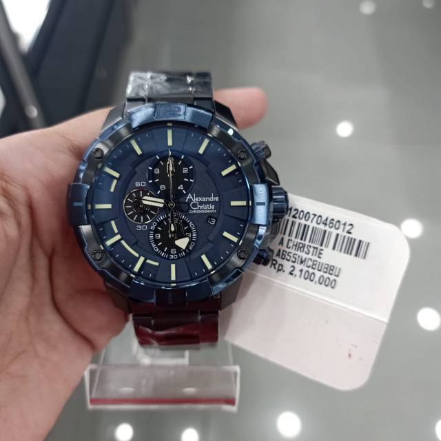 Jam Tangan Pria Alexandre Christie Ac 6551 Mc Men Original garansi 2 tahun