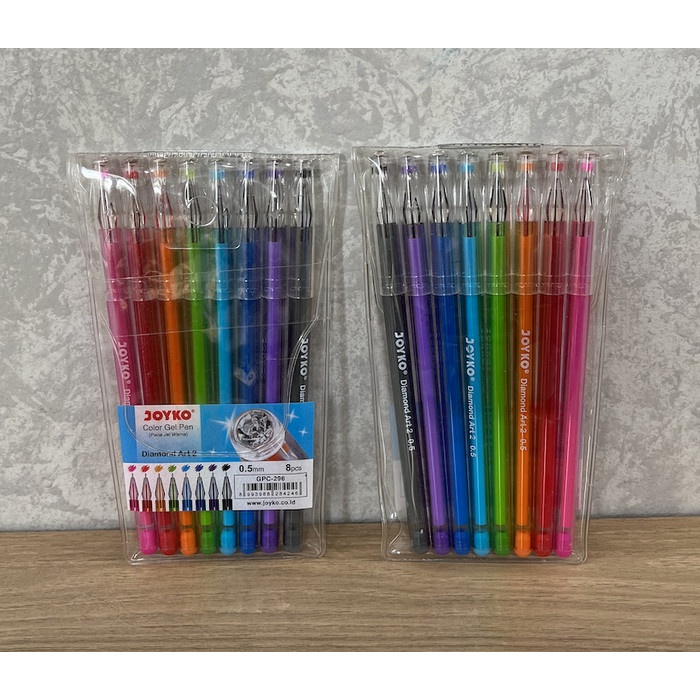 

Lucu Pulpen Gel Color Joyko Diamond Art 2 Gpc-256 Murah