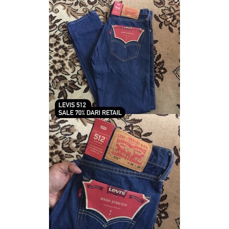 Levis 512 original sale