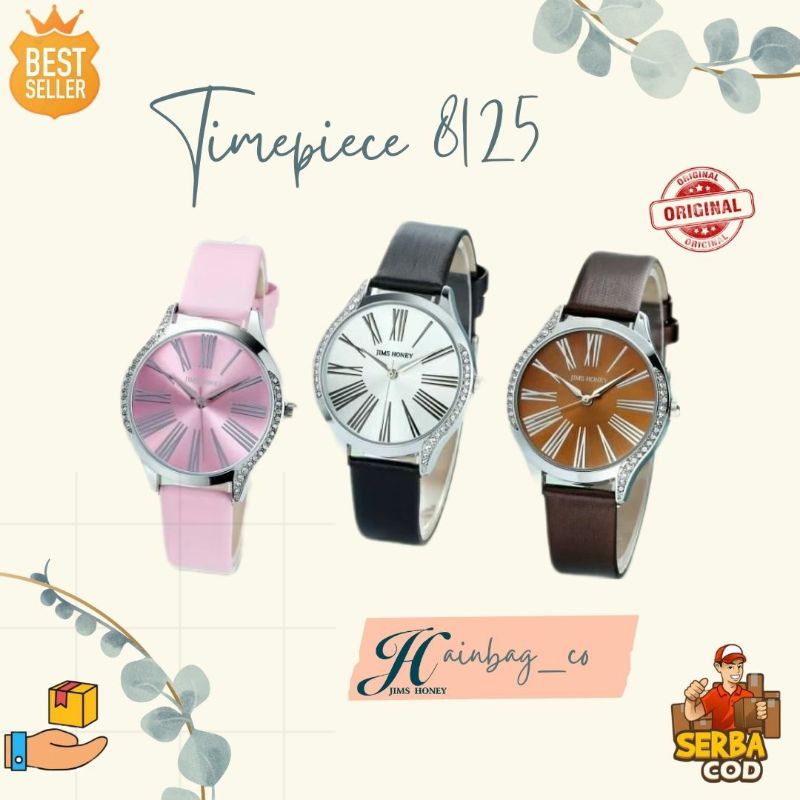 Jim's Honey - Jam tangan kode 8125 /Jam tangan wanita murah/Jam cewek import/Jam tangan analog cewek