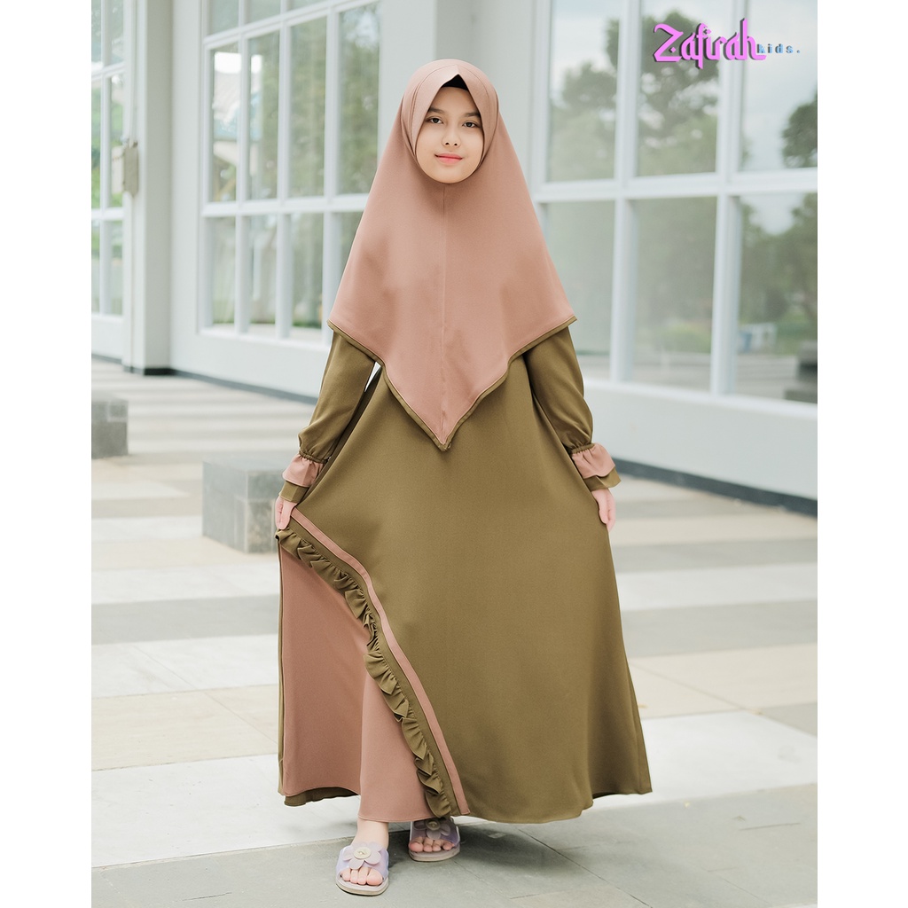 Gamis Syari Anak  Ori Zafirah Kids