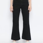 Celana Cutbray Palazzo Wanita / Bawahan Highwaist / Casual Cutbray / Office Pants-JUMBO Cutbray HITAM