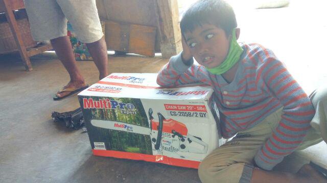 Multipro Cs-2058/2qy Mesin Gergaji Pohon Kayu 20 Inch Chainsaw Cs2058