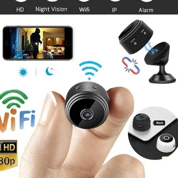 LANGSUNG ATC.. Mini WiFi IP Camera CCTV 1080P / Kamera Camera Cctv Mini Tersembunyi Wifi Indoor Outd
