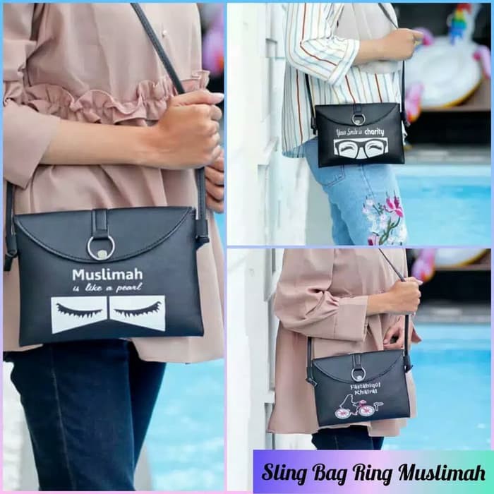 Slingbag Muslimah Slingbag Dakwah Tas Niqob Tas Mata