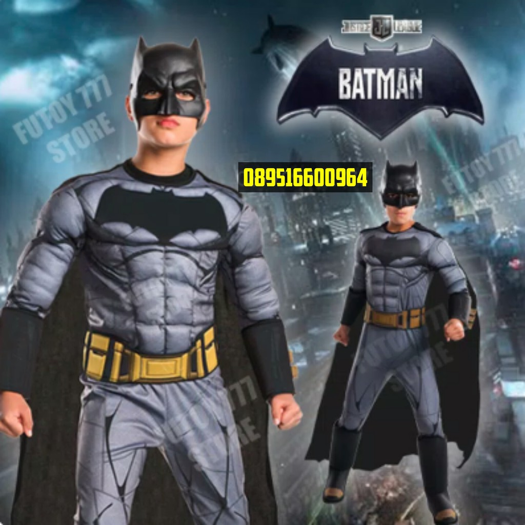 COD baju batman anak bersayap baju batman anak laki laki baju superhero anak baju anak batman KE248