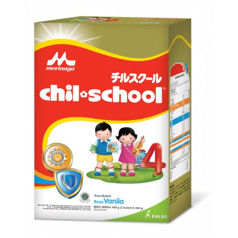 Chil School Gold 800gr ( 2x400gr ) Madu/Vanilla