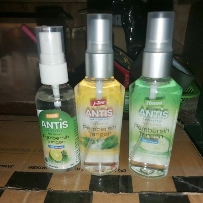 Antis botol spray 55ml jeruk nipis