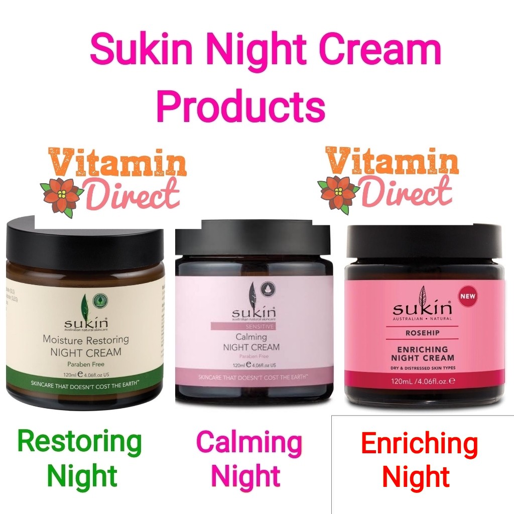 sukin night moisturiser