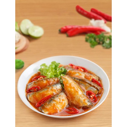 Botan Mackerel Saus Tomat 155 gr olahan ikan mackerel higienis dan siap saji