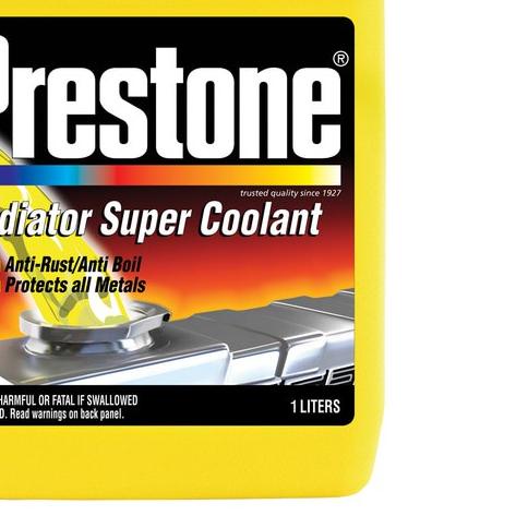 ➨ PRESTONE Radiator Super Coolant (Concentrate) 1 L Air Radiator Mobil Motor Pendingin ➫