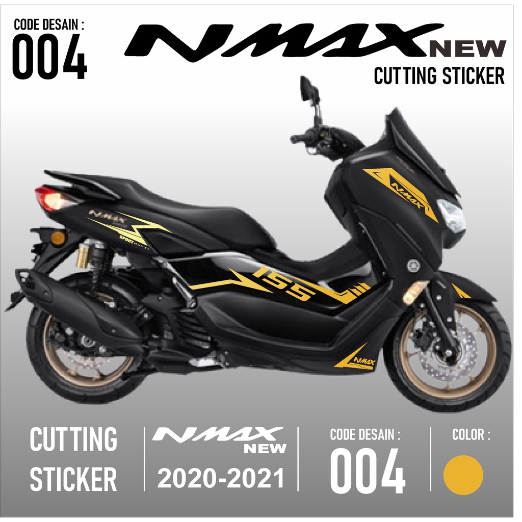 Cutting Sticker Nmax New - Aksesoris Motor Skotlet Sticker Striping Lis Variasi Cutting Sticker Yama