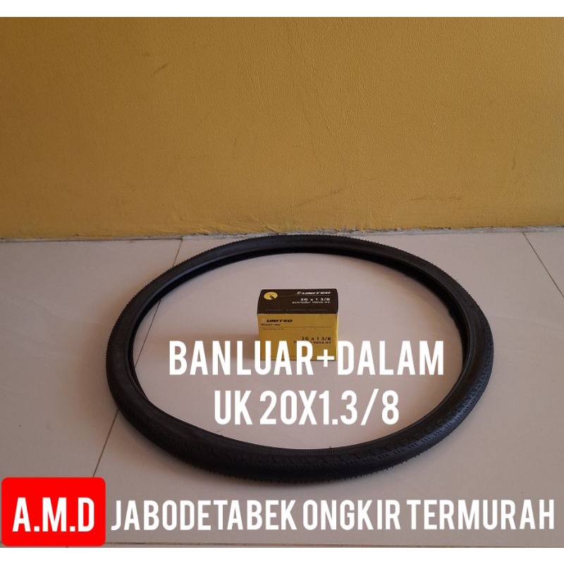 ban kursi roda ukuran 20 × 1.3/8 original