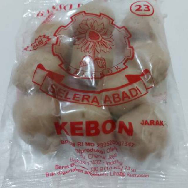 

Bakso sapi kebon jarak isi 10