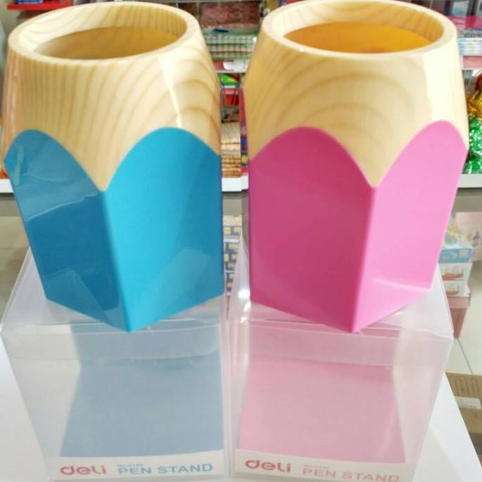 

COD Tempat Pena/Pen Stand/Desk Set Bentuk Pensil Bagus Unik PROMOKode 1820