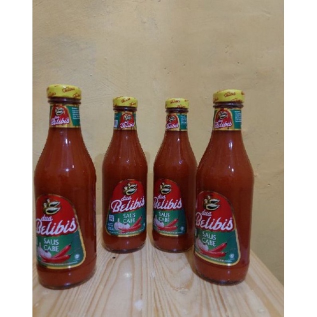 

SAUS DUA 2 BELIBIS SAUS CABE HOT 340 ML NEW SEGEL