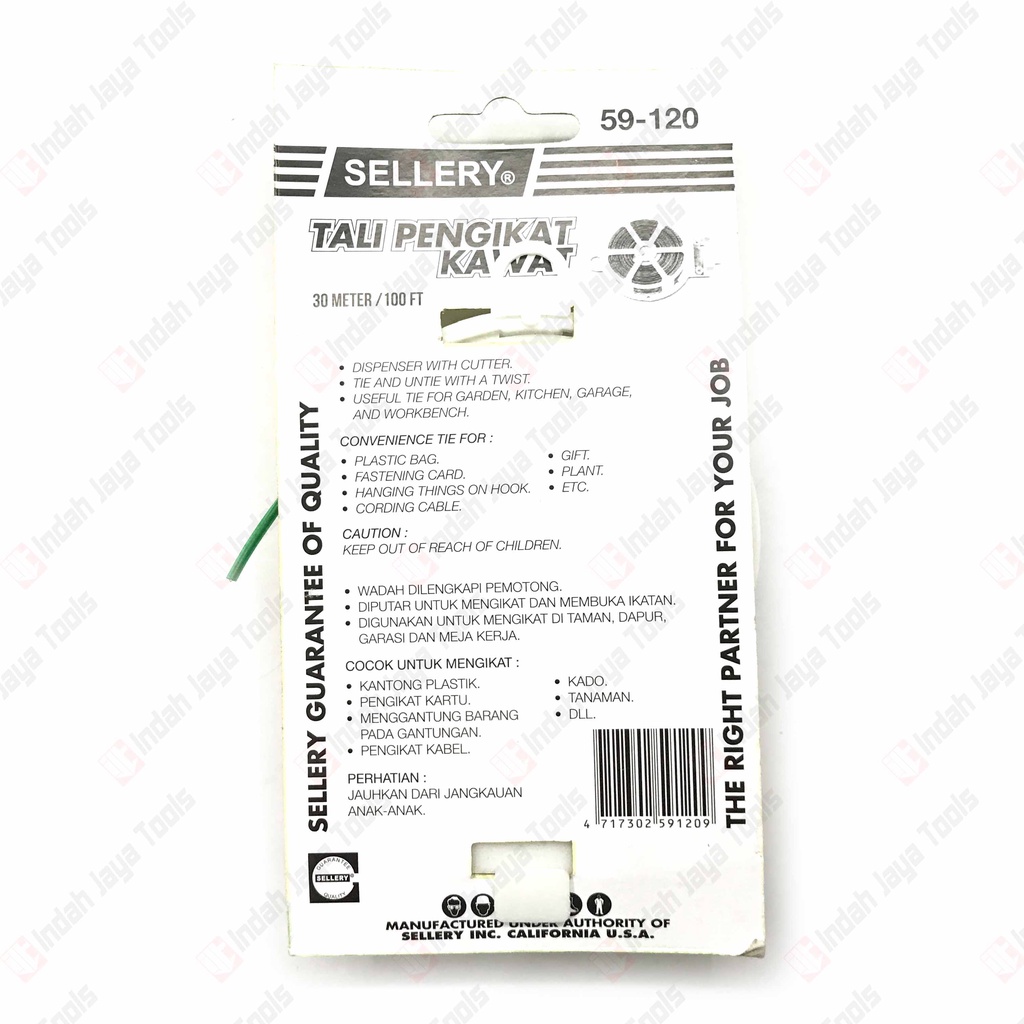 Twist Tie 30 Meter Sellery / Magic Twister Tali Pengikat Kabel Kawat