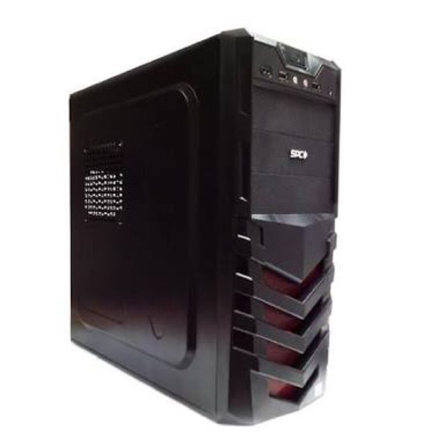  CASING  CPU KOMPUTER  SPC LENGKAP PSU 450 watt case  murah 