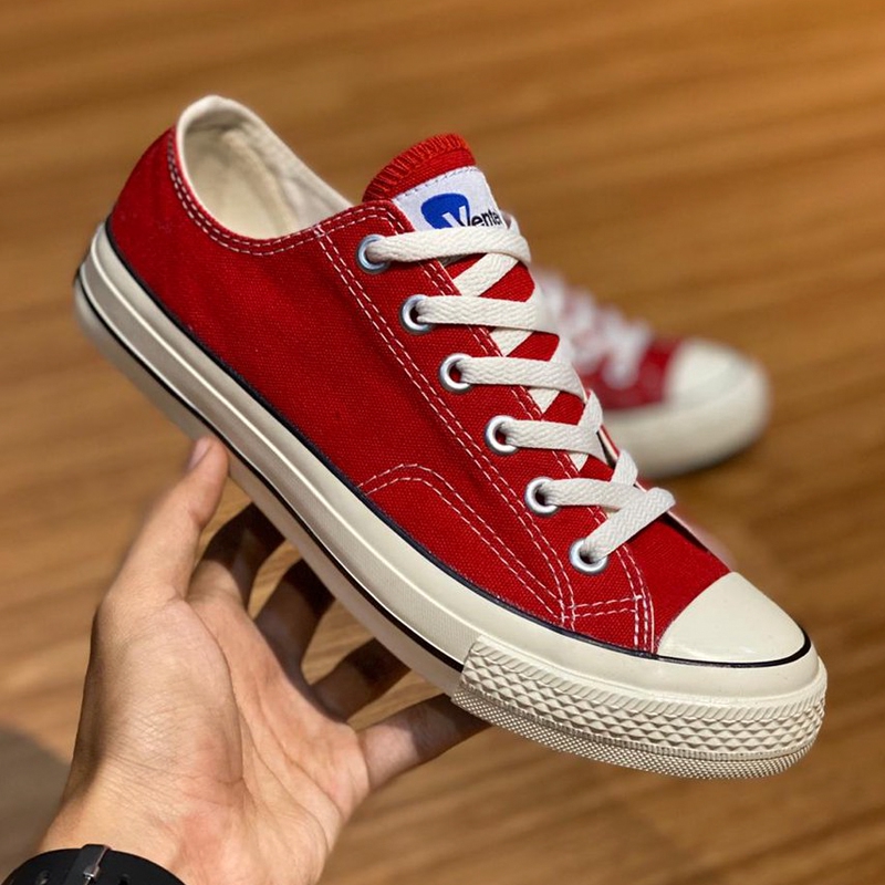 Sepatu Ventela BACK TO 70's Red Low / sepatu Ventela 70s LC Merah