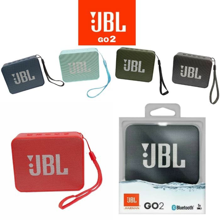 Speaker Bluetooh JBL GO2 Speaker Bluetooh Wireless JBL go 2 support mmc usb aux bluetooh