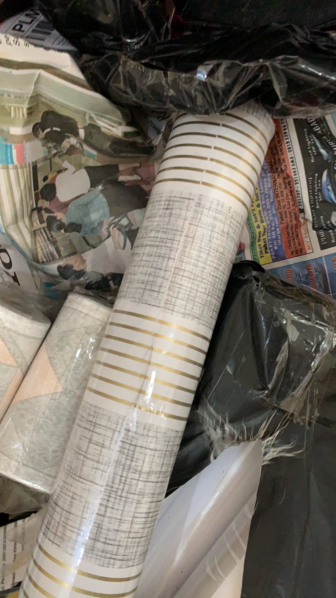 Wallpapaer Premium Minimalis Wps086 Wallpaper Dinding Sticker Wallpaper Stiker 45cm X 5m