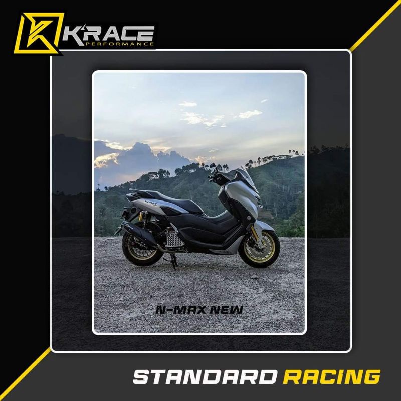 knalpot Krace New Nmax Turbo standar racing / Knalpot New Nmax turbo Krace / Knalpot K'race K-race k