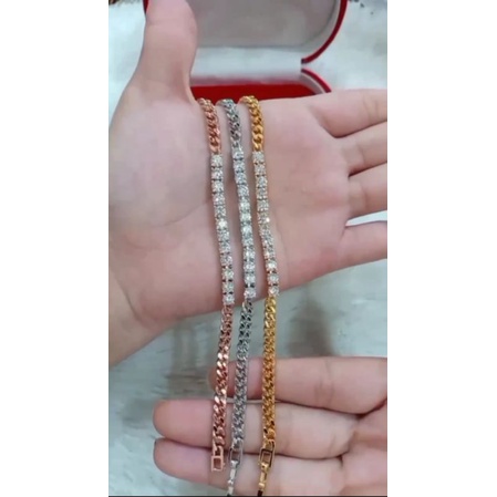 Gelang mata baris satu