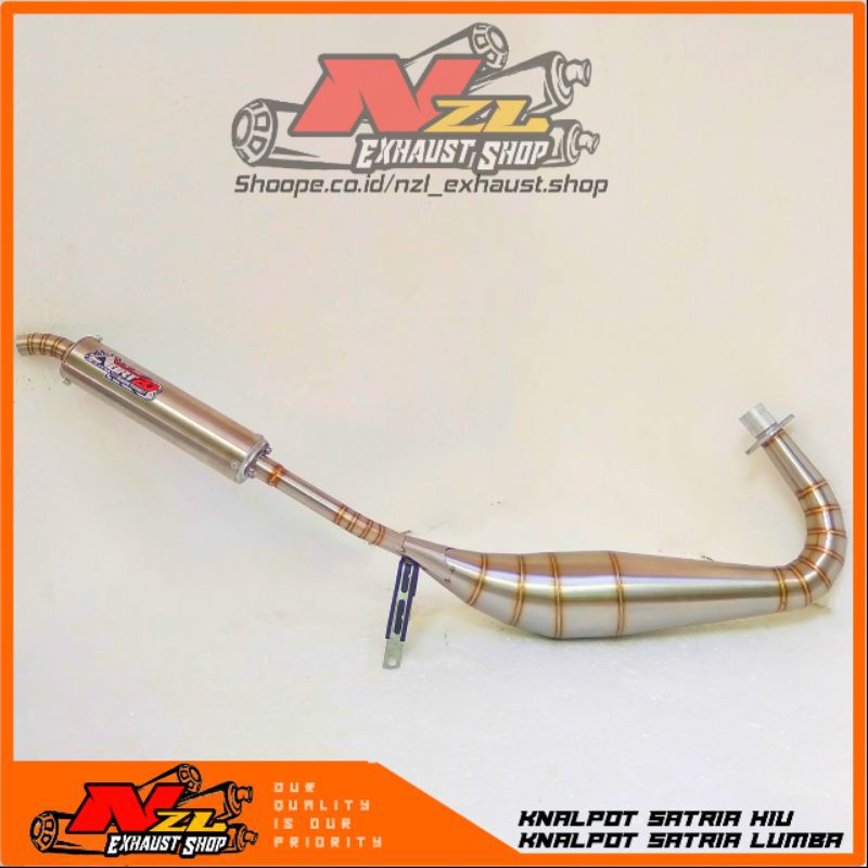 knalpot satria 2 tak ABRT20 | knalpot satria hiu | knalpot satria lumba