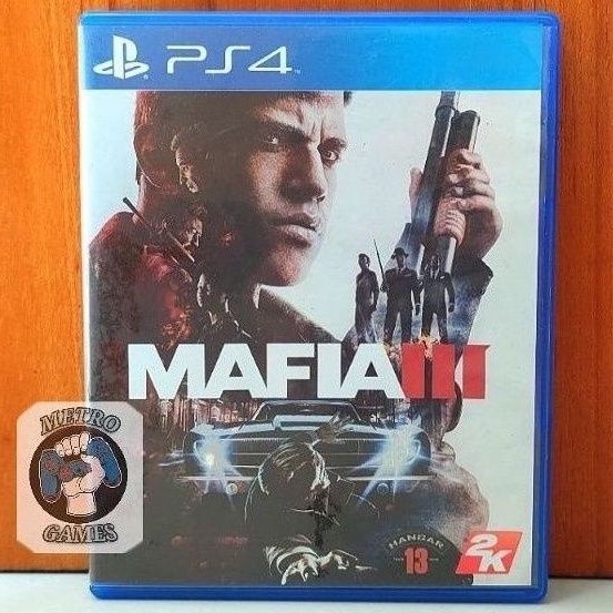 Mafia 3 PS4 Kaset Mafia3 Mafia3 III PS 4 5 Playstation CD BD Game trilogy definitive ps5 reg 3 region asia