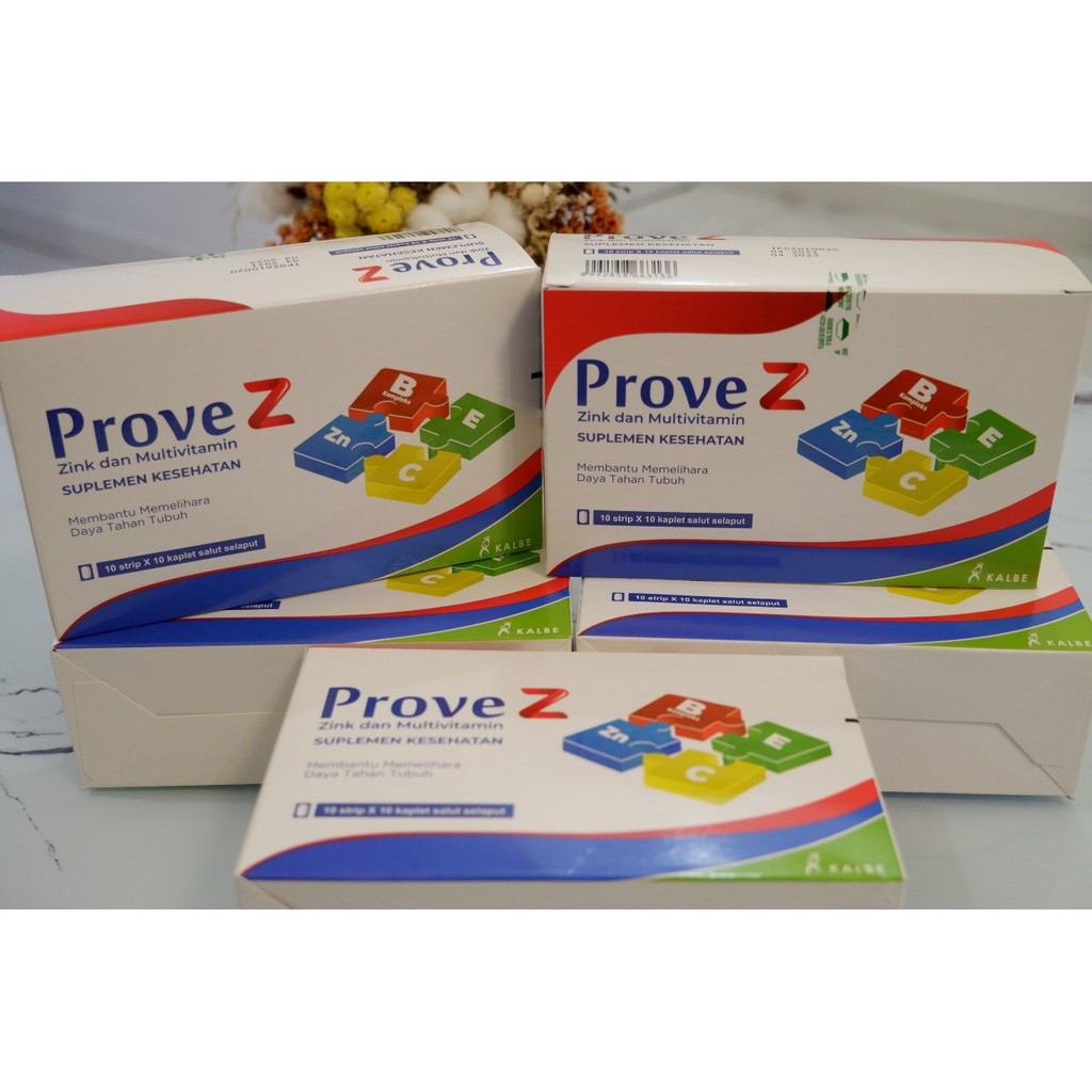 Prove Z / Multivitamin dan Zink/ Vitamin / Strip