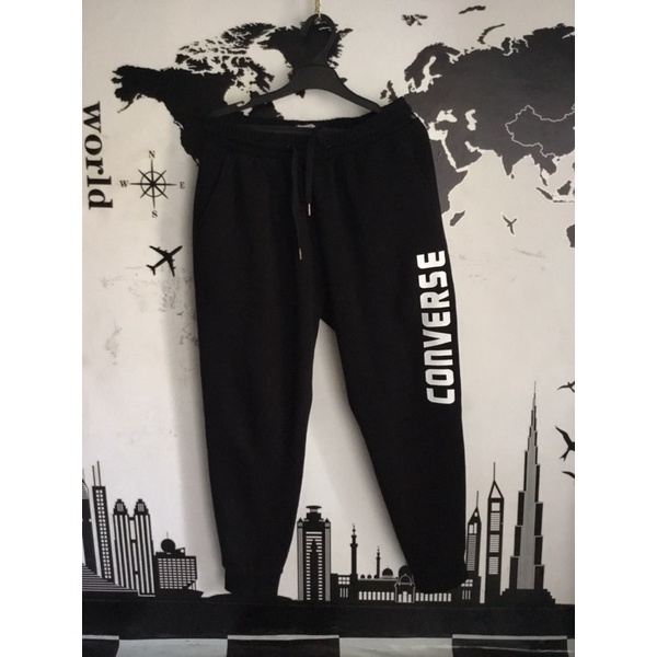CONVERSE jogger celana second branded