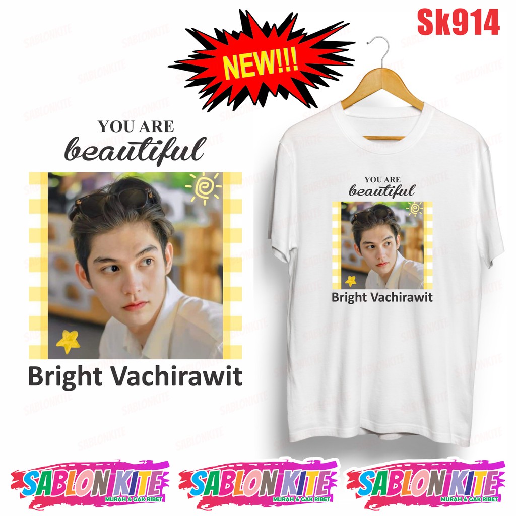 MURAH!!! KAOS BRIGHT THAI sk914 UNISEX